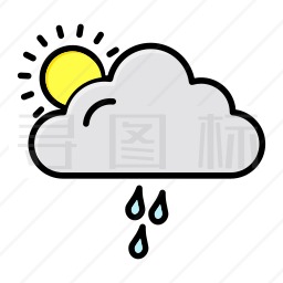 下雨图标