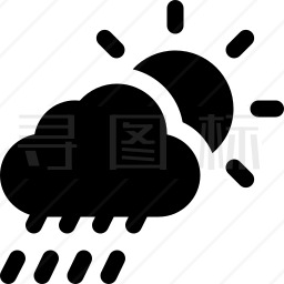 下雨图标