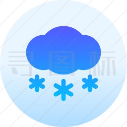 降雪图标