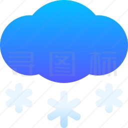 降雪图标