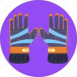 运动手套图标