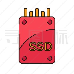 SSD卡图标