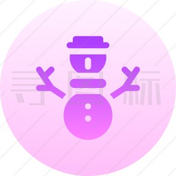 雪人图标