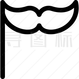 小胡子图标