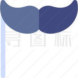 小胡子图标