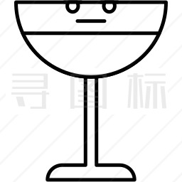 葡萄酒杯图标