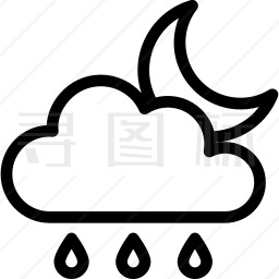 下雨图标