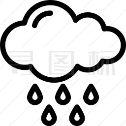 下雨图标