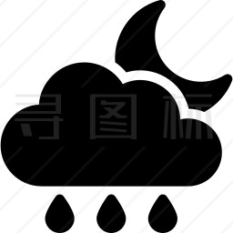 下雨图标