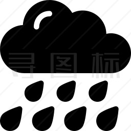 下雨图标