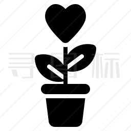 爱情植物图标