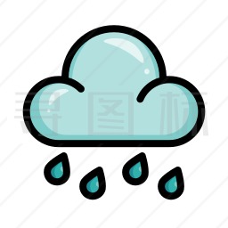 雨图标