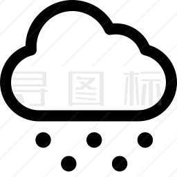 下雪图标