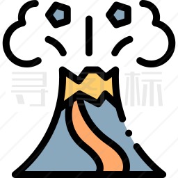 火山图标