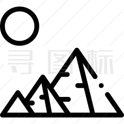 金字塔图标