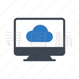 计算机云存储图标