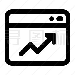 网页图表图标