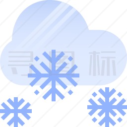 下雪图标