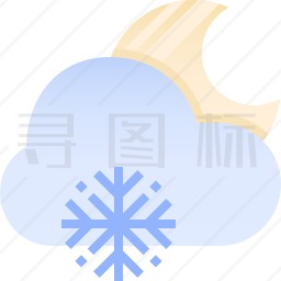 下雪图标