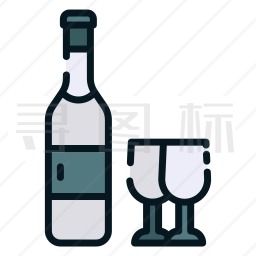 葡萄酒图标