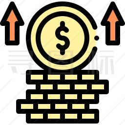货币增长图标