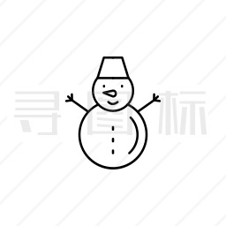 雪人图标