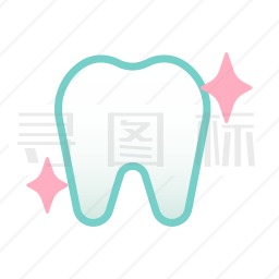 健康牙齿图标