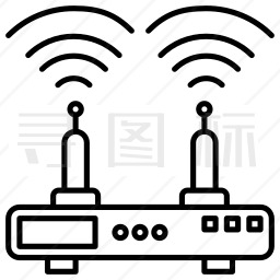 WiFi路由器图标