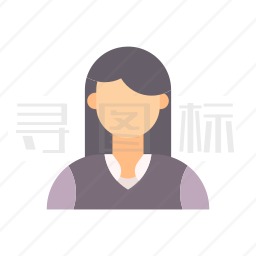 商业女性图标