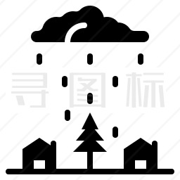 下雨图标