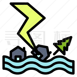 暴风雨图标