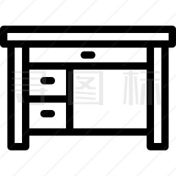 教师桌图标