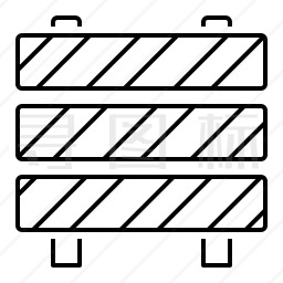 路障图标