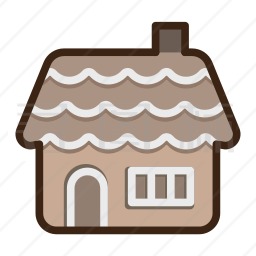 姜饼房子图标