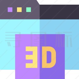 3D网页图标