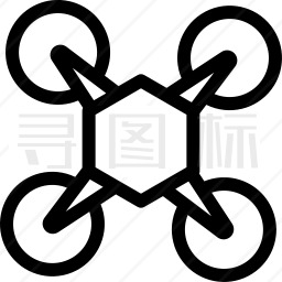 相机无人机图标