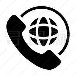 国际电话图标