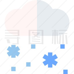 降雪图标