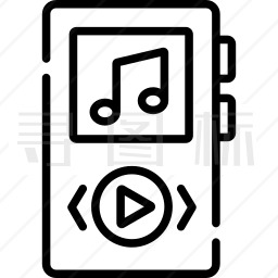 MP3播放器图标