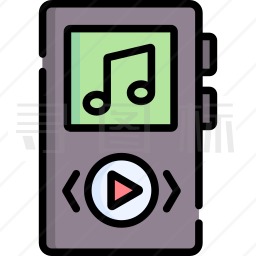 MP3播放器图标