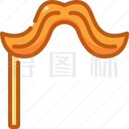 小胡子图标