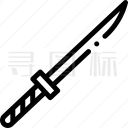 武士刀图标