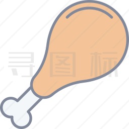 鸡腿图标