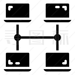 计算机连接图标