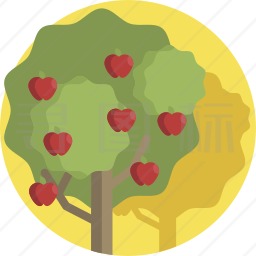 苹果树图标
