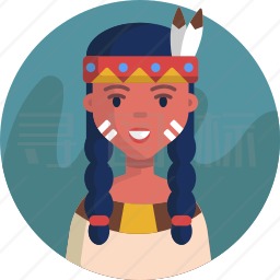 土著女人图标