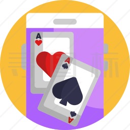 手机扑克图标