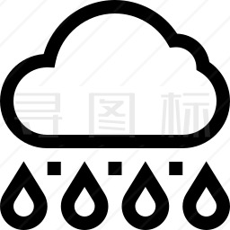 下雨图标