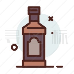 威士忌酒图标