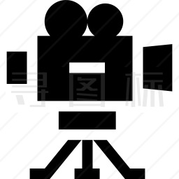 电影摄影机图标